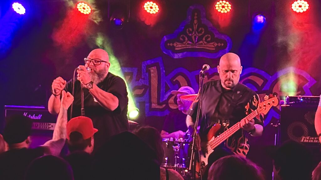 Xlarge lors de la soirée de lancement de la tournée 123Punk à l'Antibar de Québec